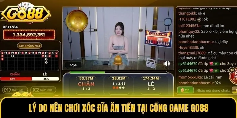 Xóc Đĩa Ăn Tiền Go88 - Tìm Hiểu Luật Và Chiến Thuật Chơi 3 Lý do nên chơi xóc đĩa ăn tiền tại cổng game Go88